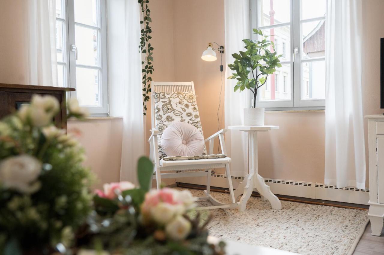 Urlaubsfreude Biedermann Haus Blumenglueck - Rose Lägenhet Sebnitz Exteriör bild